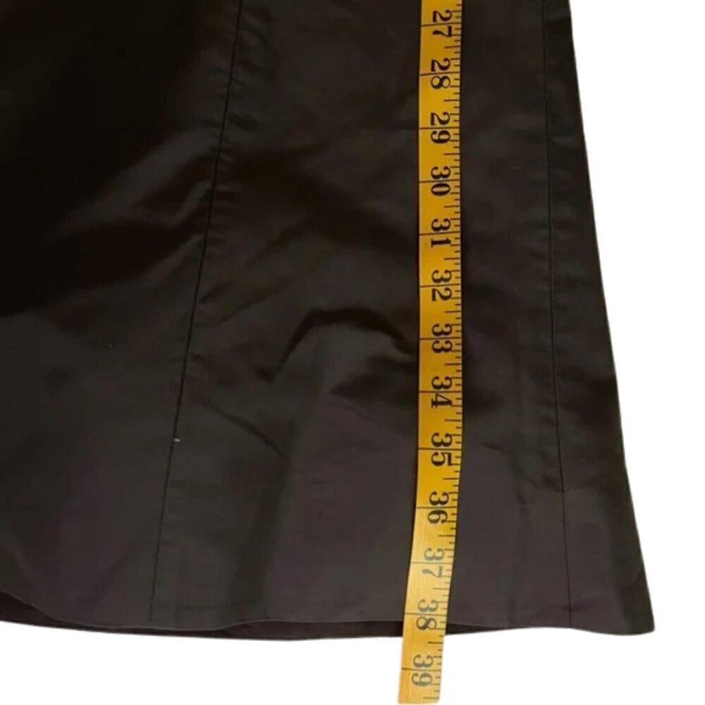 J. Crew Elegant Brown Silk Sleeveless Dress with Slip Size - Picture 7 of 7